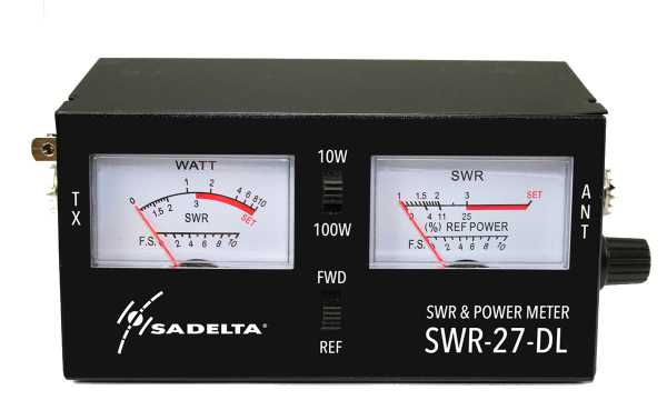 Compteur SWR/puissance Knight P-2 - Allied Power Radio Co. - VHF - Occasion