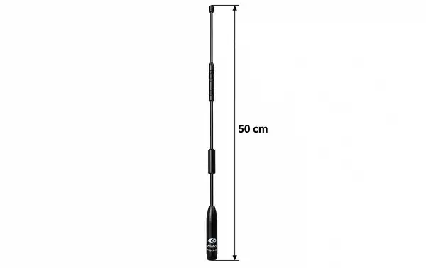  Antena walkie 4 bandas 50-144-430-1200 MHz. SMA