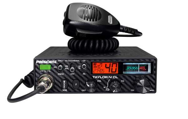 President TAYLOR-CL CB27 Transmitter voltage 12/24 v CH 40 Channels