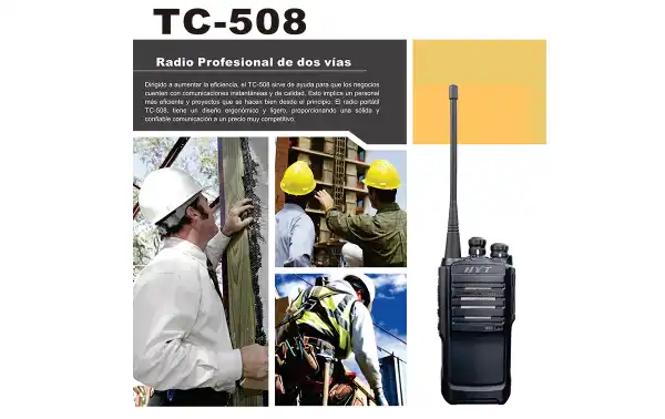 HYTERA TC508 U9 UHF Analog Walkie 400-480 Mhz.