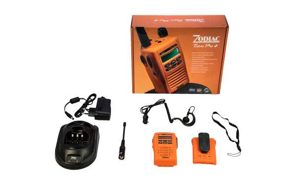 ZODIAC PRO TEAM 80 walkie 66-88 Mhz. 255 channels.