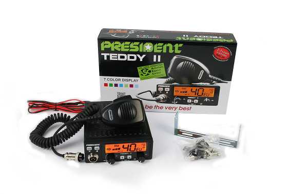 President TEDDY-II-ASC emisora AM / FM 40 canales CB 27 Mhz