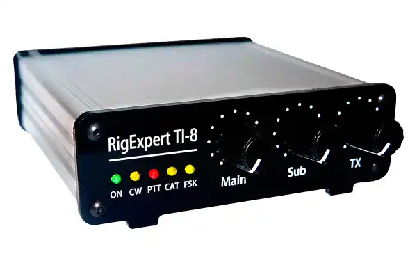 RigExpert TI-8 CAT et interface audio avec carte son intégrée