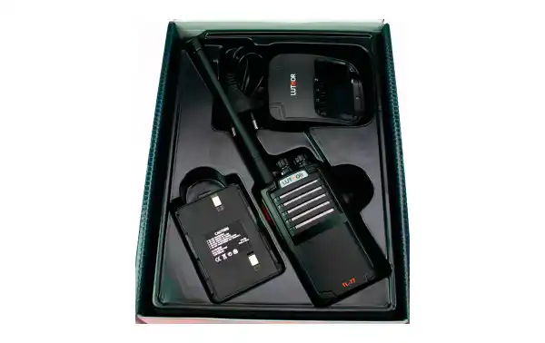 LUTHOR TL-77 PMR 446 KIT4 PROFESSIONAL WALKIE - UNLICENSED USE - PROGRAMMING CABLE FOR FREE