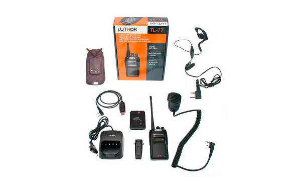 TL-77 KIT5  WALKIE USO LIBRE FULL EQUIP COMPLETO + PINGANILLO + FUNDA + CABLE USB + MICROFONO - ALTAVOZ