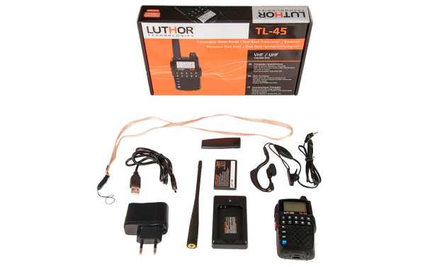 BODY Luthor TL-45 Walkie Double VHF / UHF band