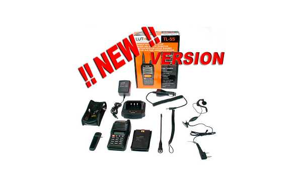 WALKIE TALKIES LUTHOR TL55 KIT2 FUNDA + PINGANILLO 