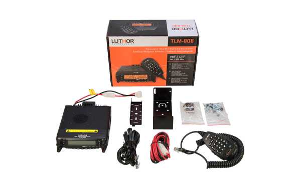 LUTHOR TLM-808 BI-BAND RADIO STATION 144/430 / Mhz