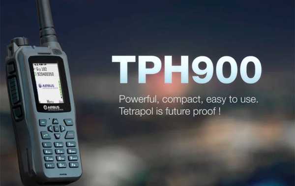 Tétrapol Walkie CASSIDIAN TPH-900 d'AIRBUS