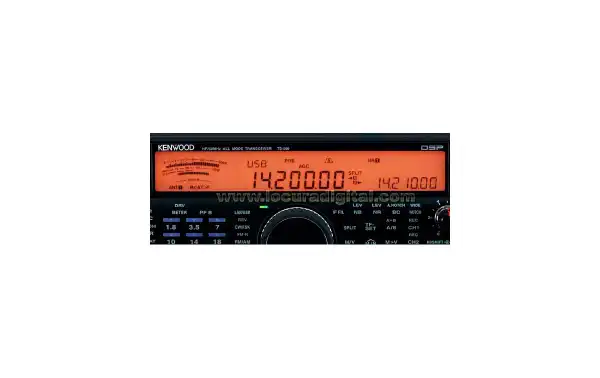 KENWOOD TS-590-S All Mode Transceiver HF/50MHz Display
