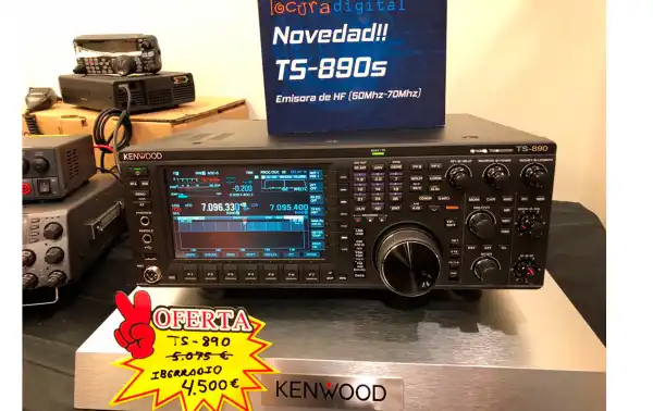 Nuevo Kenwood TS 890-S EMISORA DE HF / 50 MHZ.70 MHZ - Potencia 100 Watios. 50 Mhz 50 watios en 70 Mhz.