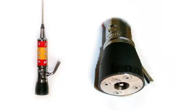 LEMM TURBO2001 Folding antenna CB 27 Mhz length 200 cm Spain flag colors