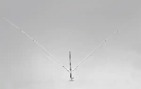 NAGARA TV-416J V-shaped dipole antenna for HF: 7, 14, 21, 28, 50 Mhz