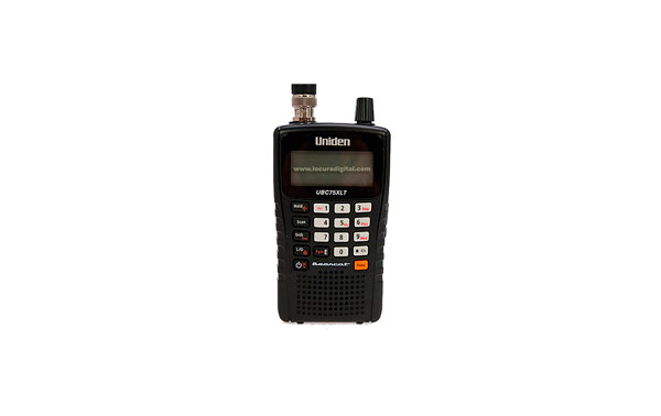 UNIDEN UBC-75XLT handheld airband scanner 25-512 MHz