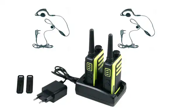 Compatible con todos los modelos de walkie PMR uso libre. 