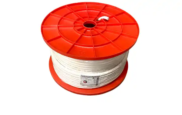 Câble coaxial de haute qualité 10,3 mm, couleur blanche