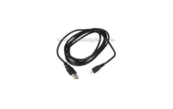 USB-23 USB programming cable MICRO USB B, Compatible KENWOOD PKT-23. Cable length: 1.80 meters. Besides data, this cable can be used to charge the walkie from a computer by self connector device. NOT INCLUDES SOFTWARE