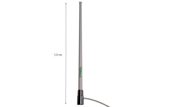 TAGRA VHN110 VHF 146-162 Mhz nautical antenna Length 124 cm