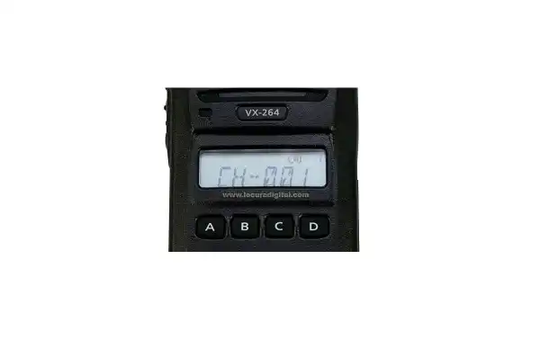 VERTEX STANDARD VX-264 VHF WALKIE PROFESSIONAL KEYBOARD 136- 174 MHz