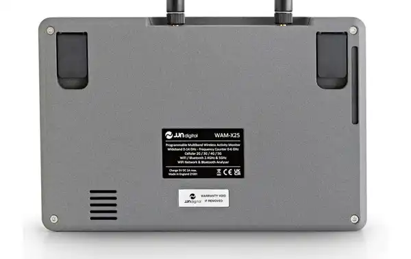 Detector e monitor de atividade de radiofrequência WAM-X25 JJN DIGITAL