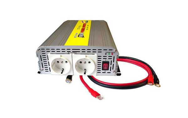 WHS 800 24. Inversor com uma partida suave embutida de 24 volts direto para tensão alternada de 230 volts / 50 hz. Power 800 WATIOS Maxima