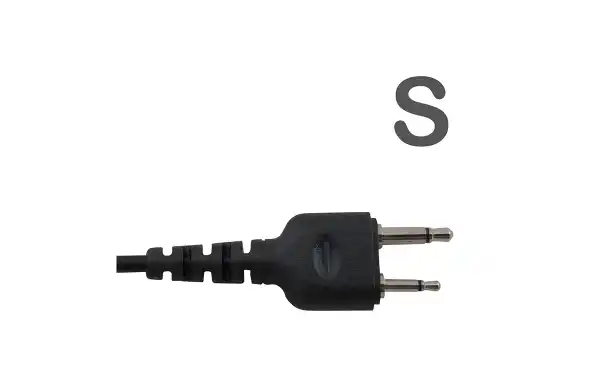 TELECOM X18S NOVO Super Laringofone para conector Walkie tipo S