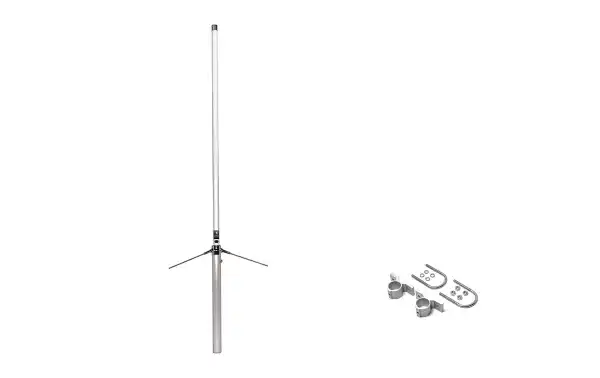 The KOMUNICA X-5000-N is a high efficiency antenna designed to operate in three frequency bands: VHF, UHF and SHF. With its rugged construction and advanced specifications, this antenna is ideal for applications requiring superior performance at the 144 M