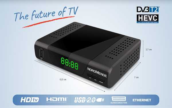 Nordmende ZAP26510ND-L Sintonizador digital full HD para ver TV