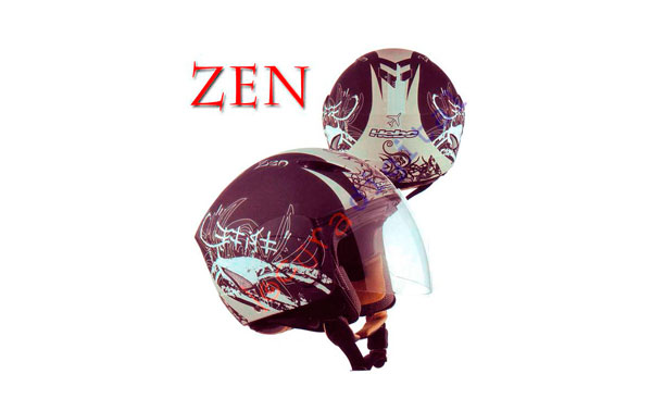 CASCO HEBO ZEN COLOR CASCO JET